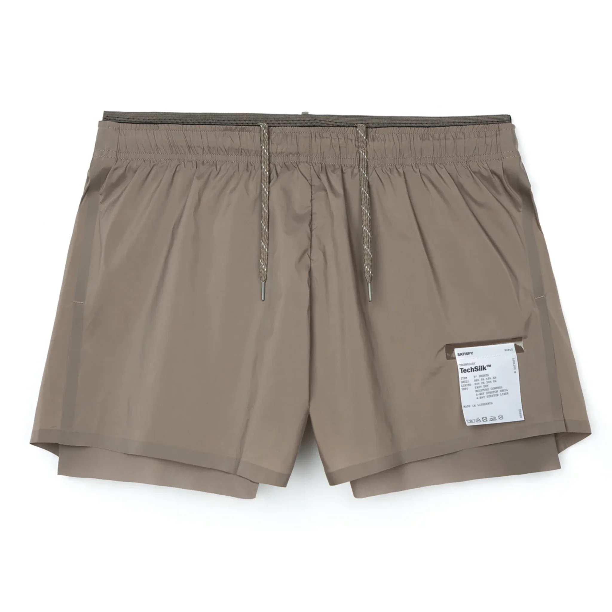 Satisfy Womens TechSilk 3" Shorts - Falcon - SS26