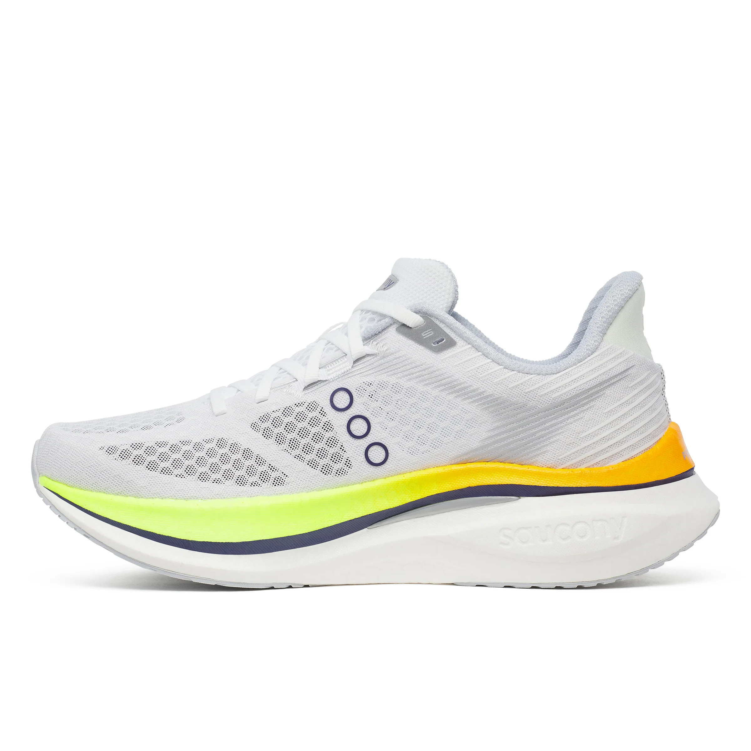 Saucony Mens Endorphin Speed 5 - White/Citron - Neutral - AW25 - Image 5