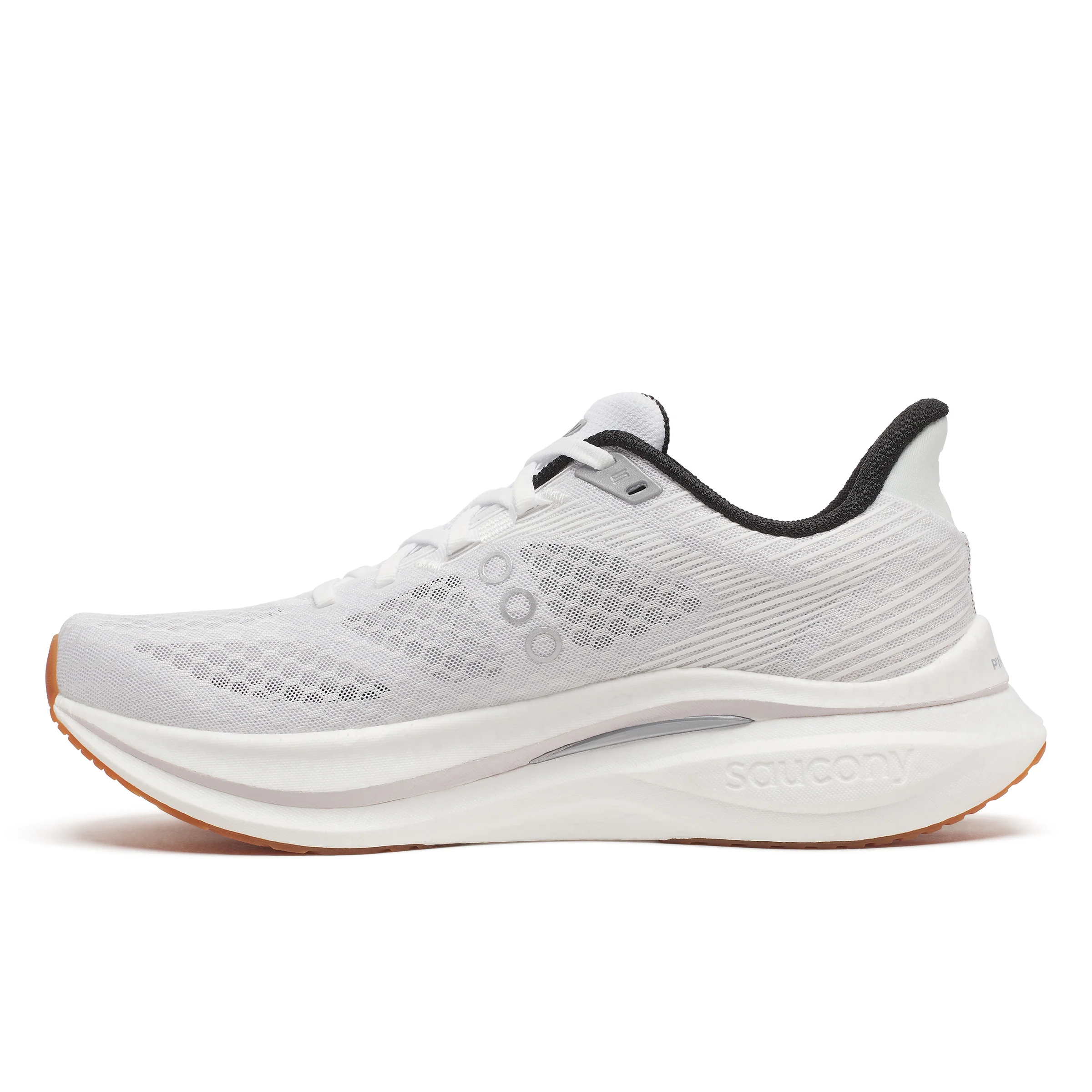 Saucony Mens Endorphin Speed 5 - White/Gum - Neutral - AW25 - Image 4