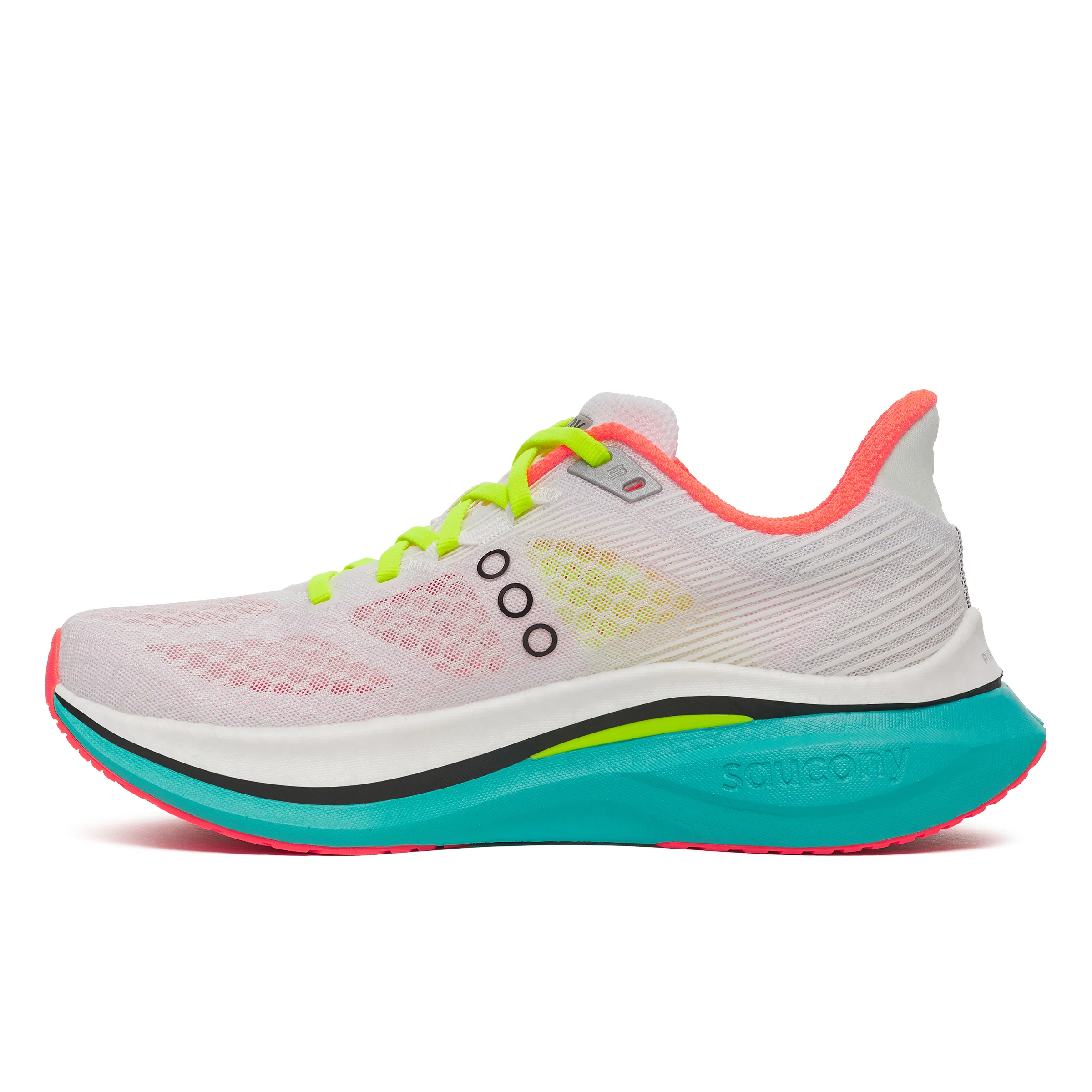 Saucony Mens Endorphin Speed 5 - White/Mutant - Neutral - AW25 - Image 4