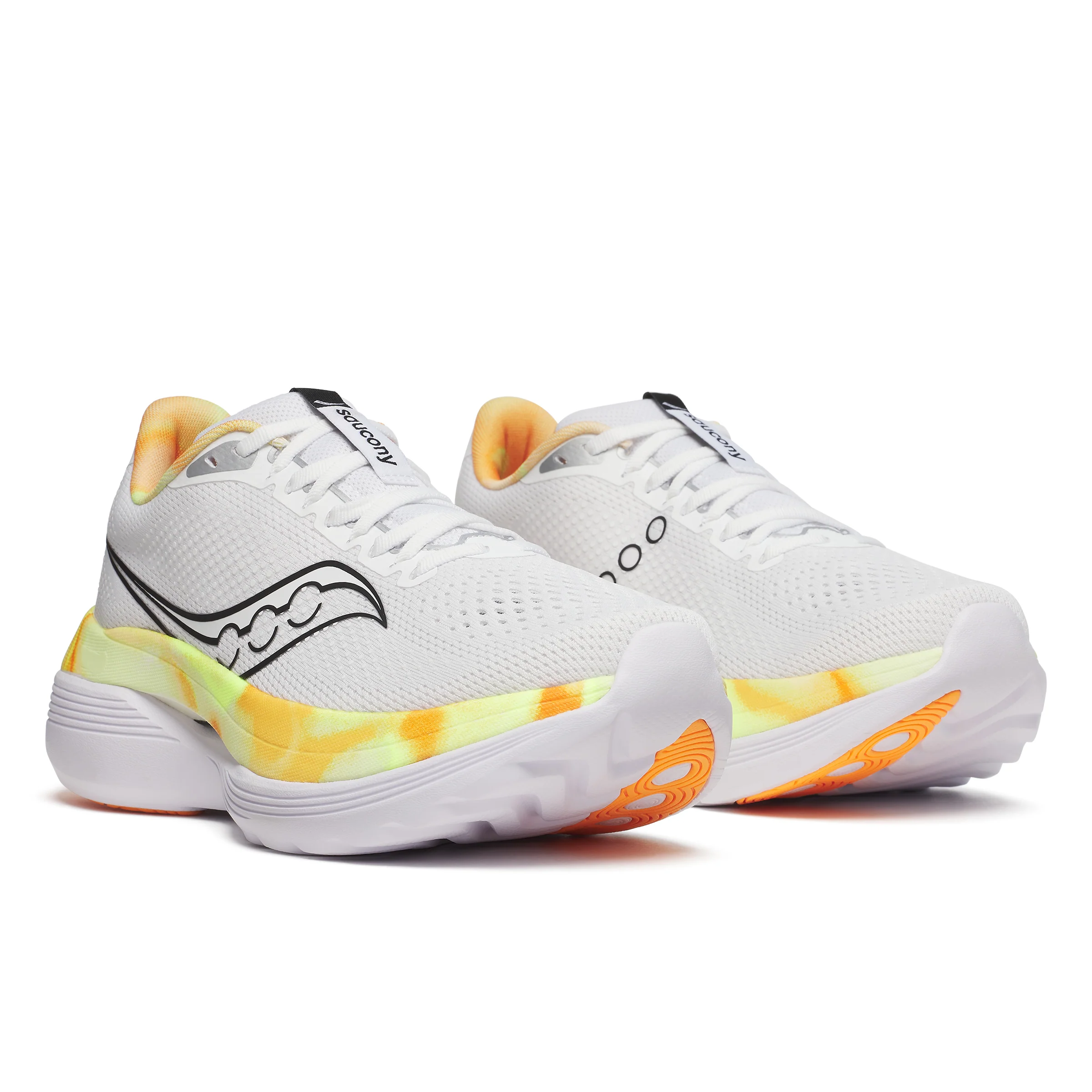 Saucony Mens Endorphin Trainer - White/Black - Neutral - SS25 - Image 3
