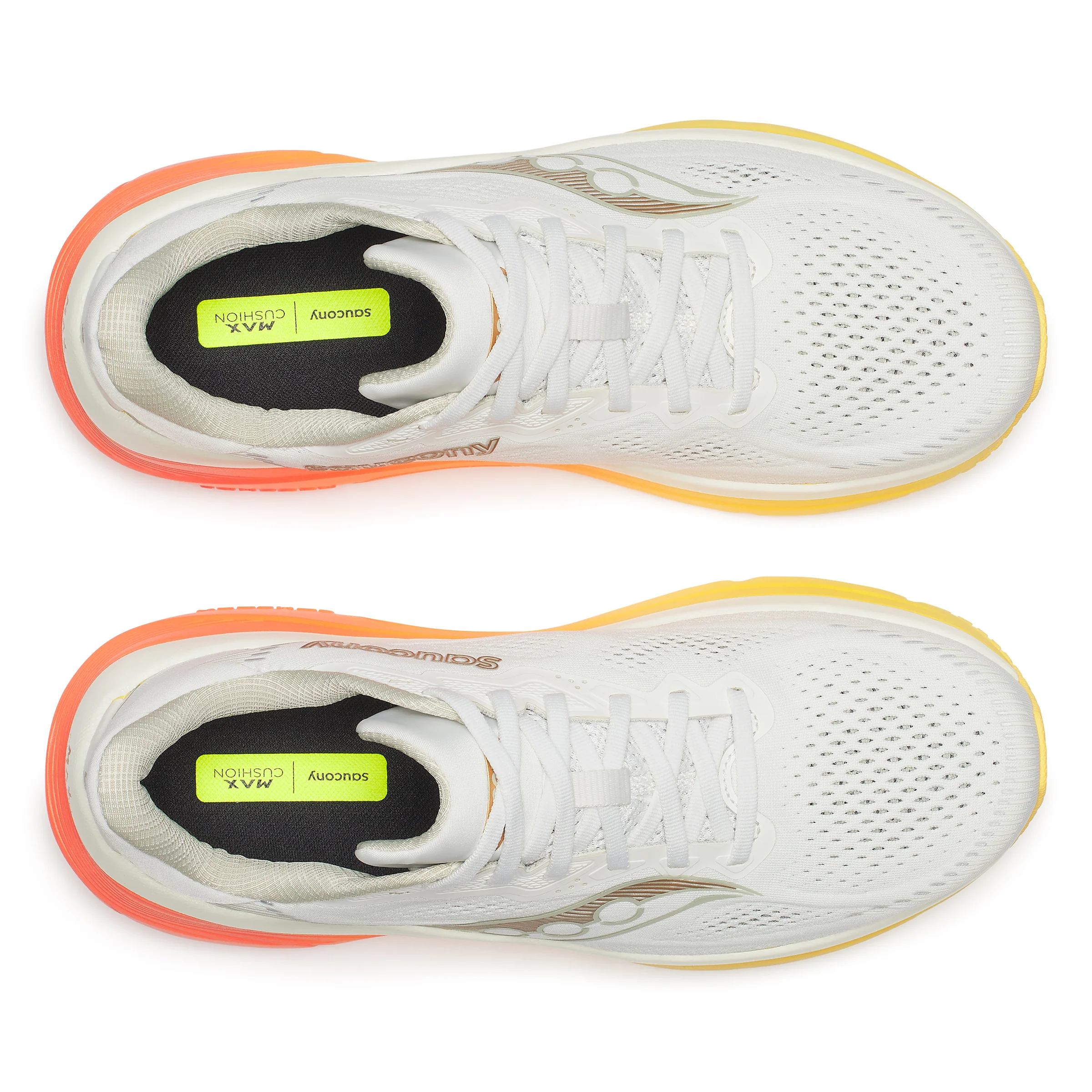 Saucony Mens Guide 19 - Ivory/Fire - Stability - SS26 - Image 4