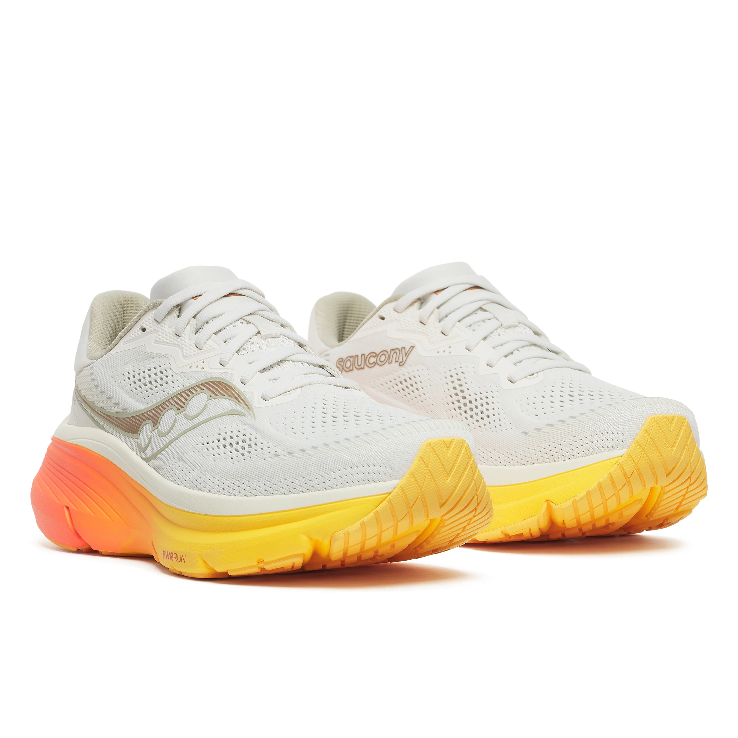 Saucony Mens Guide 19 - Ivory/Fire - Stability - SS26 - Image 5