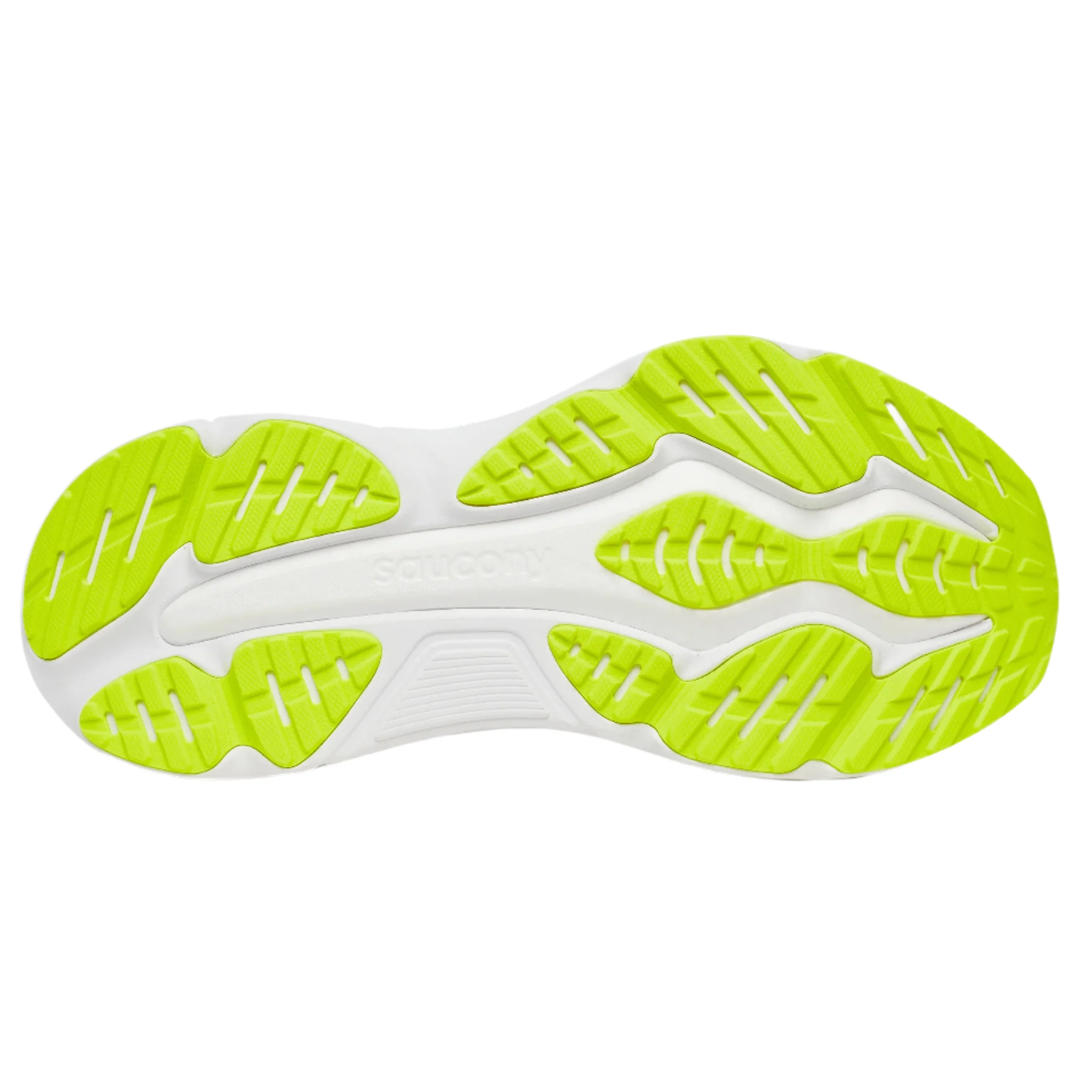 Saucony Mens Hurricane 25 - Lapis/Citron - Stability - AW25 - Image 2