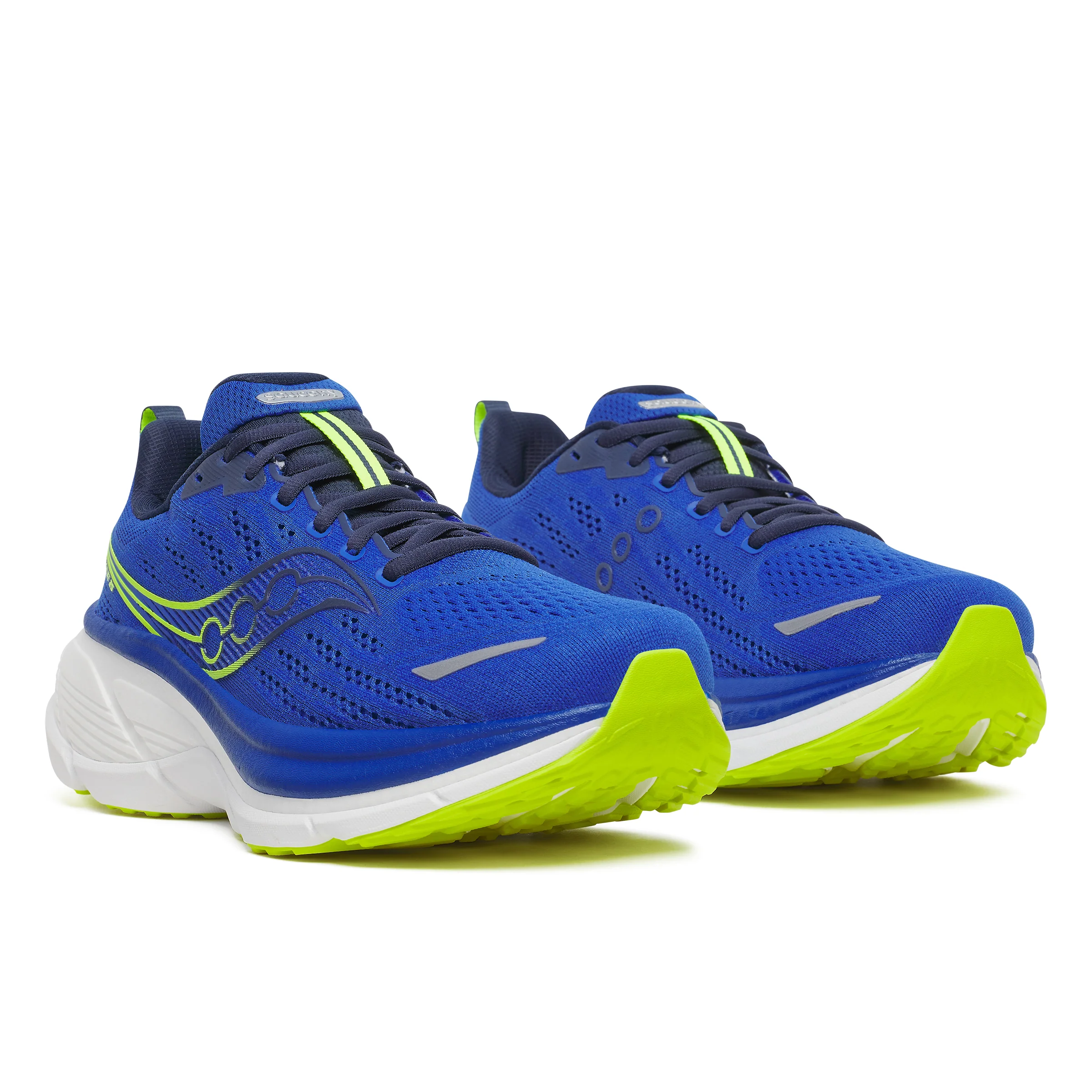 Saucony Mens Hurricane 25 - Lapis/Citron - Stability - AW25 - Image 4