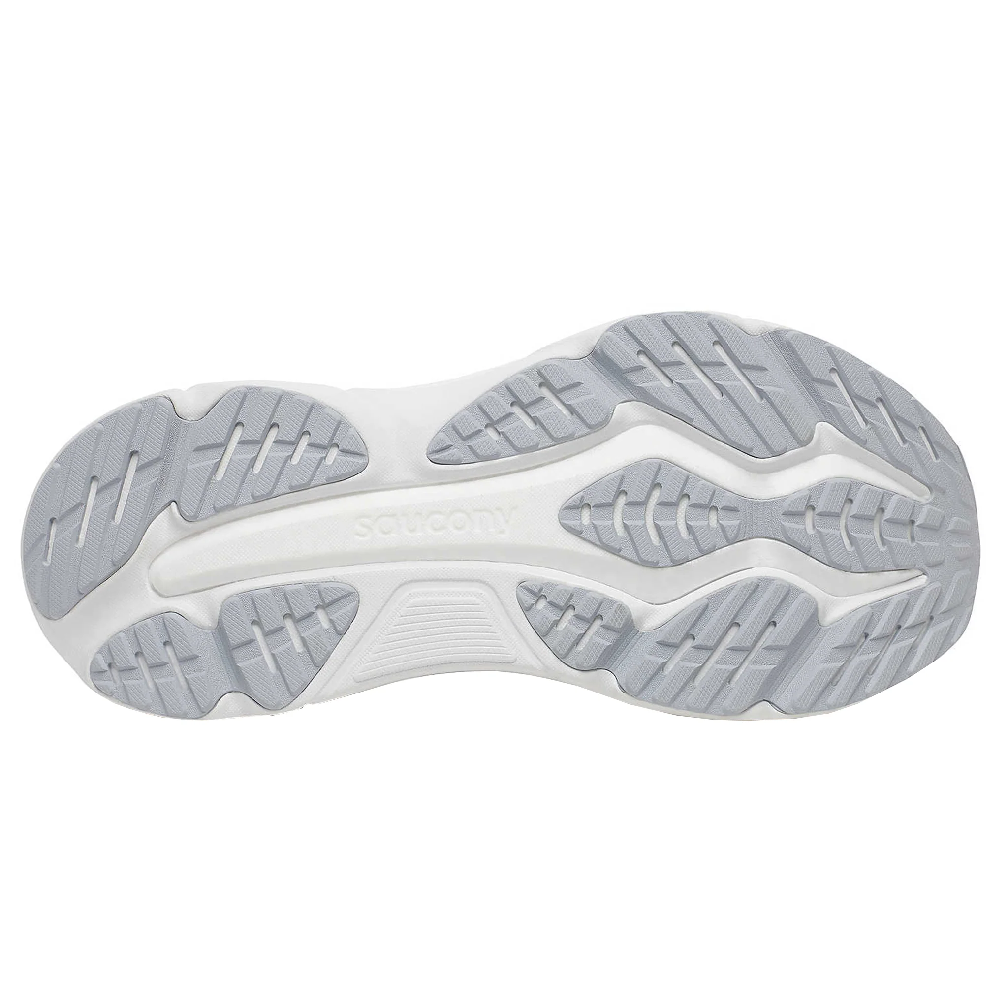 Saucony Mens Hurricane 25 - White - Stability - AW25 - Image 2