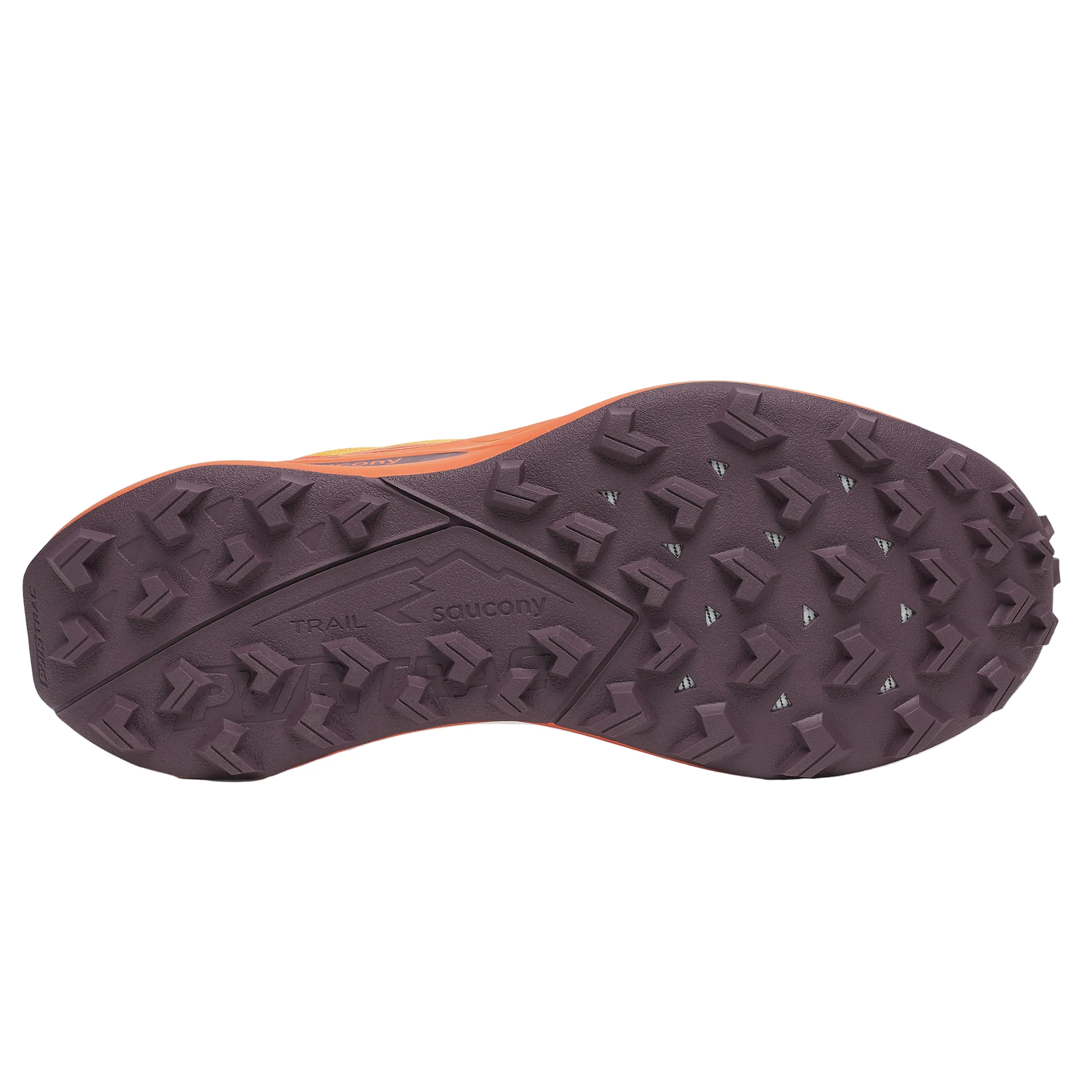 Saucony Mens Peregrine 15 - Autumn/Amber - Trail - AW25 - Image 2