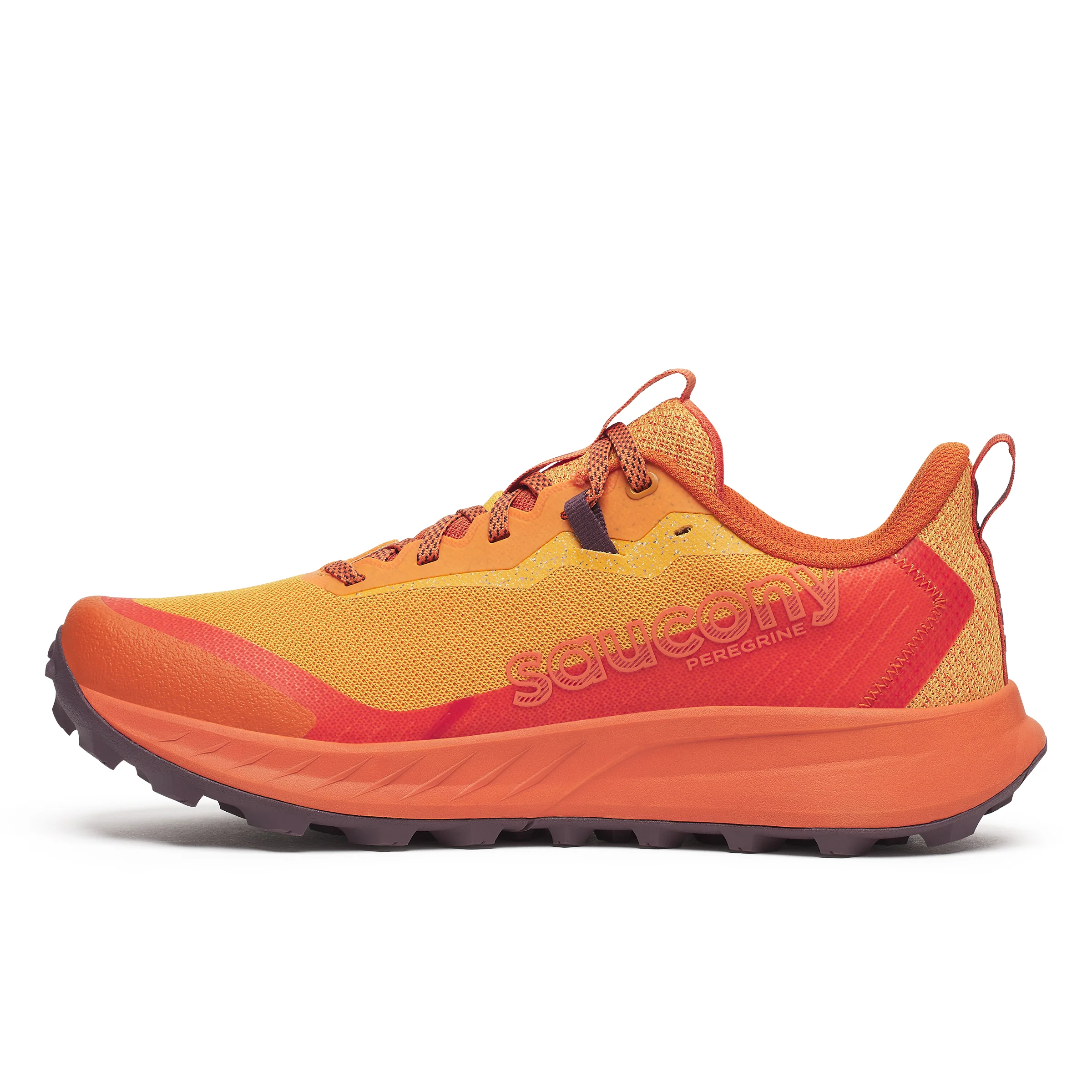 Saucony Mens Peregrine 15 - Autumn/Amber - Trail - AW25 - Image 3