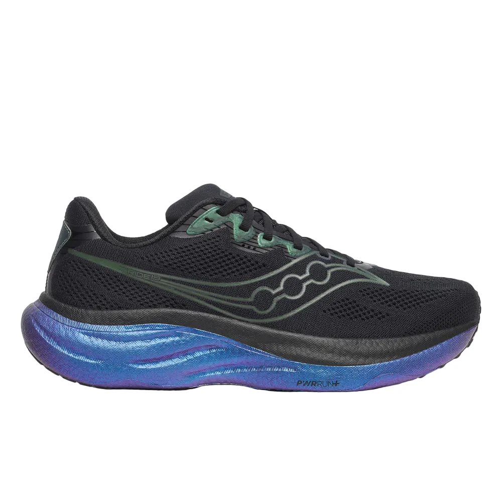 Saucony Mens Ride 19 - Black/Nightsky - Neutral - SS26