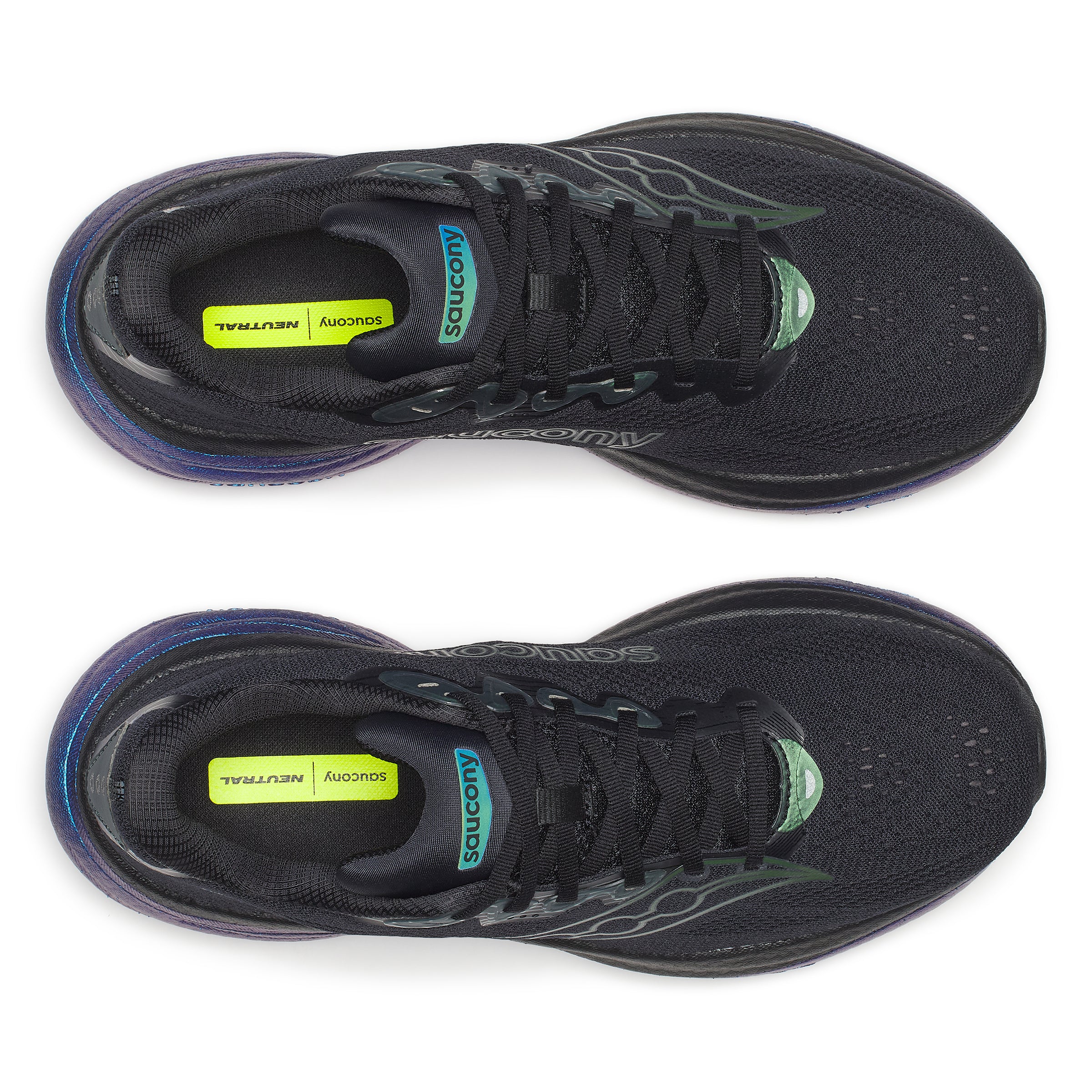 Saucony Mens Ride 19 - Black/Nightsky - Neutral - SS26 - Image 5