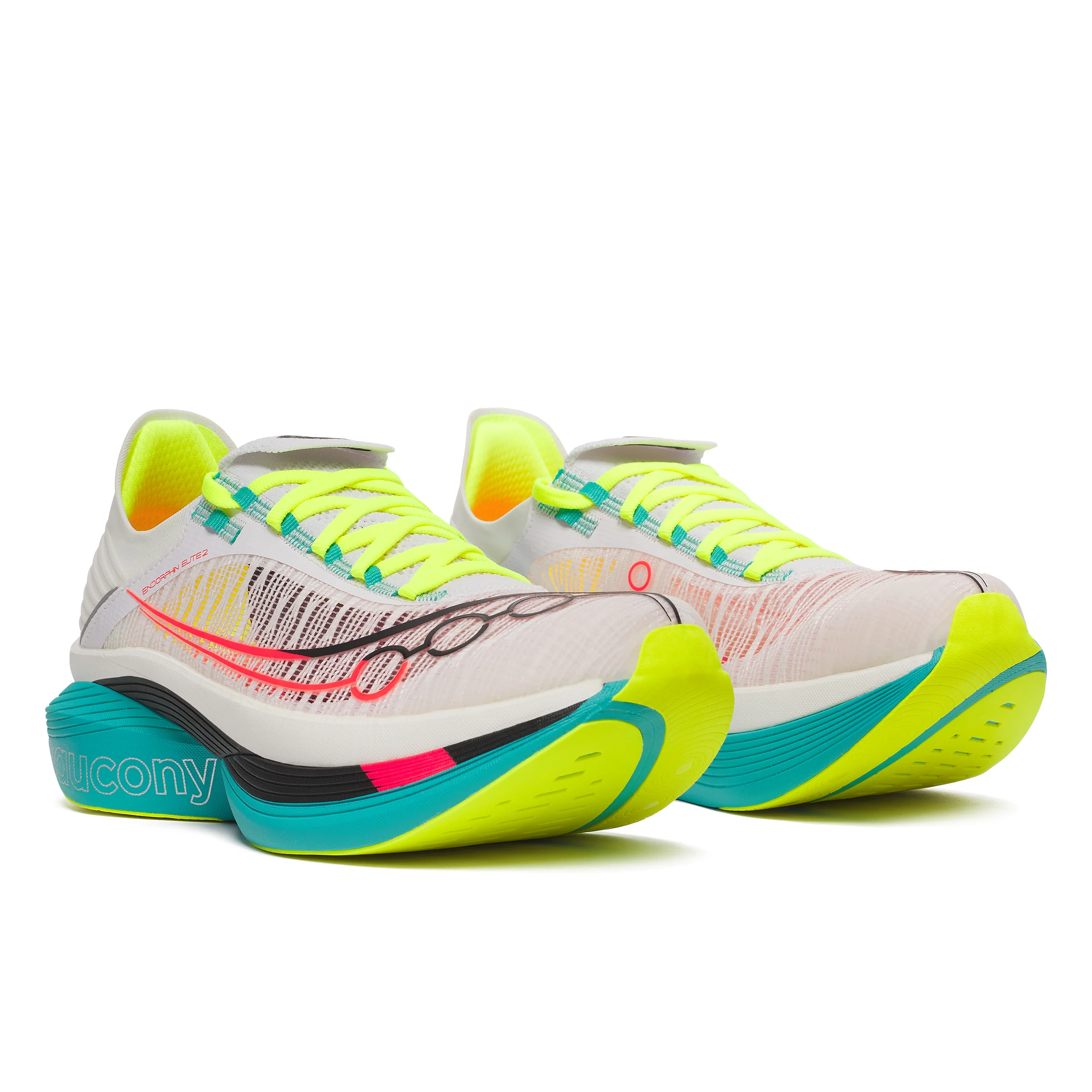 Saucony Unisex Endorphin Elite 2 - White/Mutant - Neutral - AW25 - Image 6