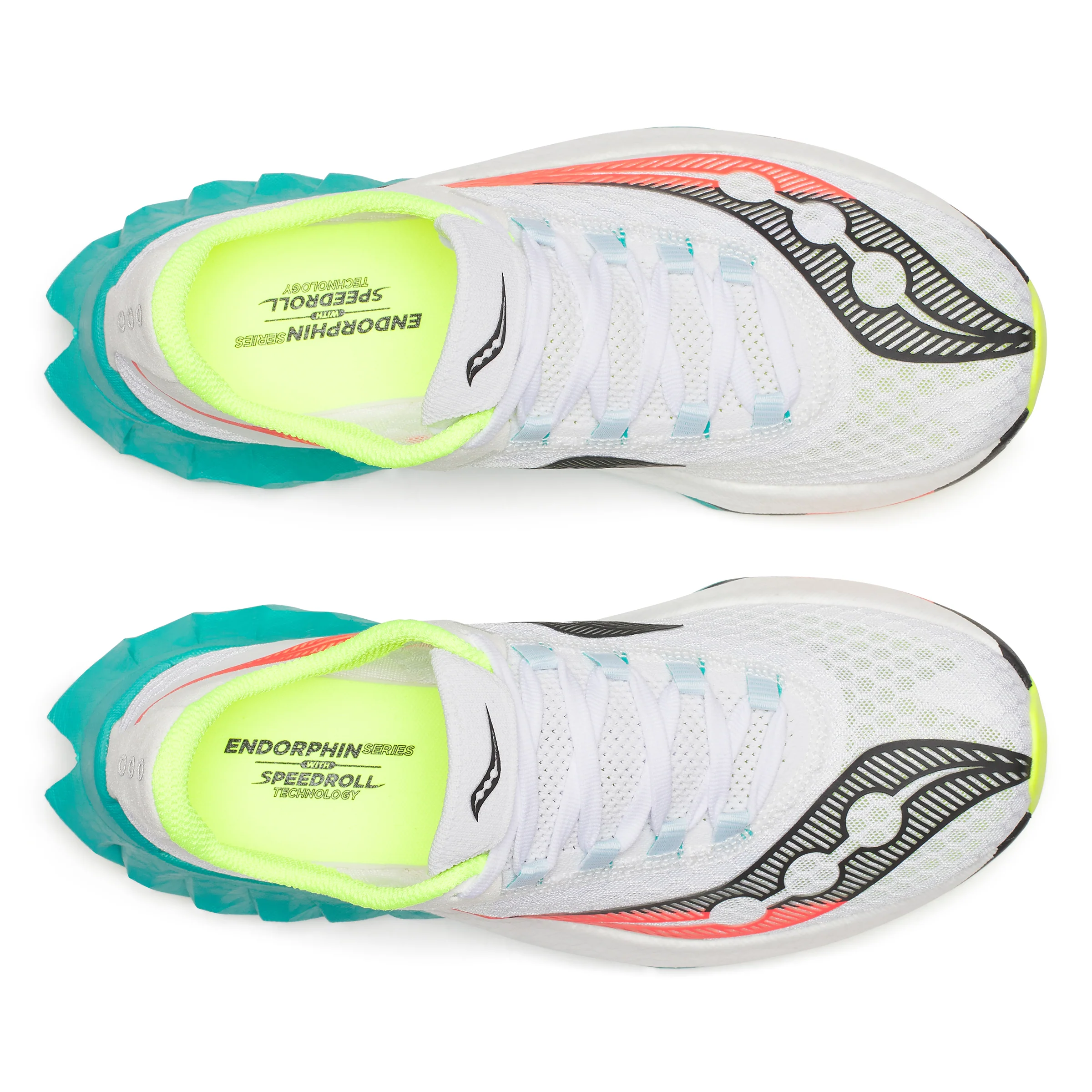 Saucony Womens Endorphin Pro 4 - White/Mutant - Neutral - AW25 - Image 4