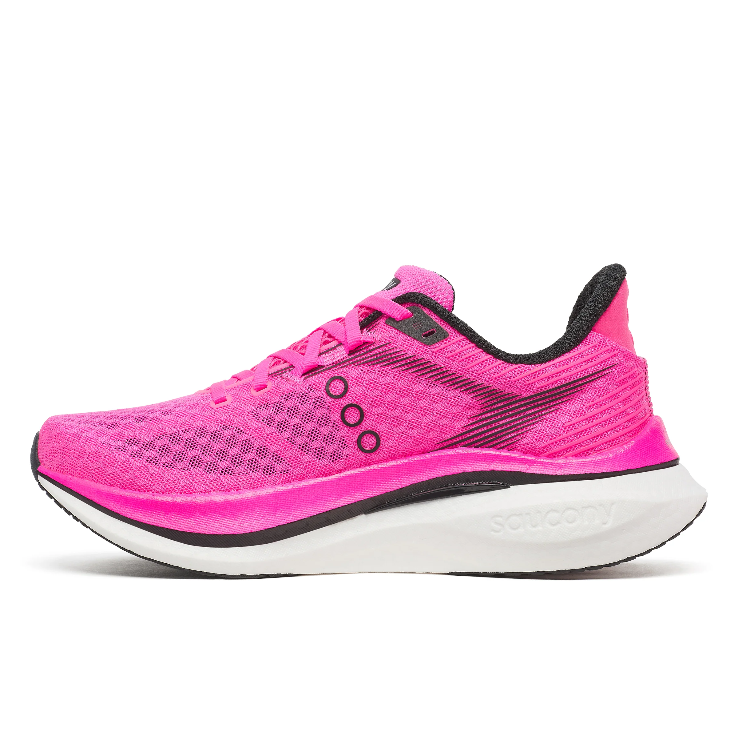 Saucony Mens Endorphin Speed 5 - Shock/Black - Neutral - SS26 - Image 4