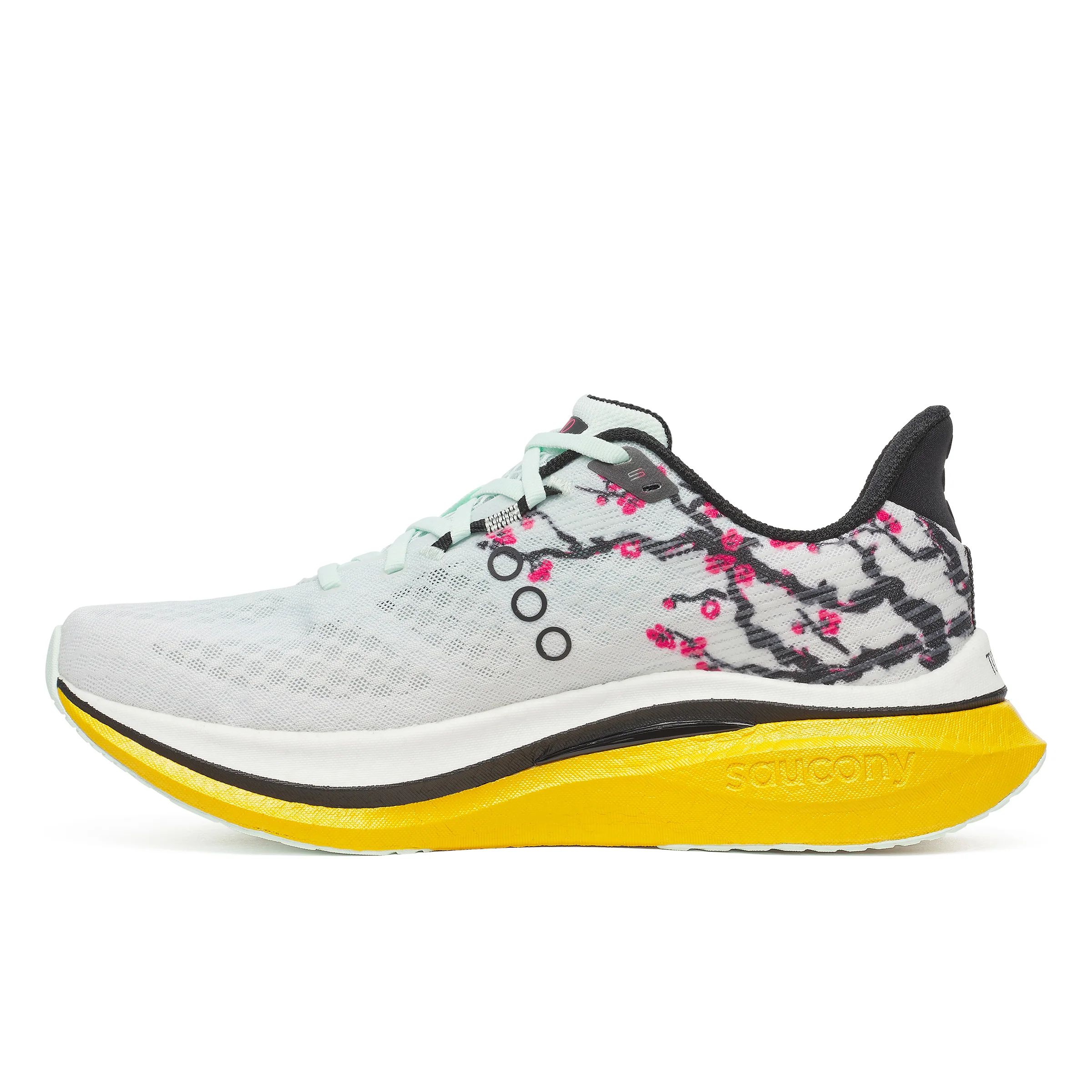 Saucony Womens Endorphin Speed 5 - White/Fleur - Neutral - SS26 - Image 4