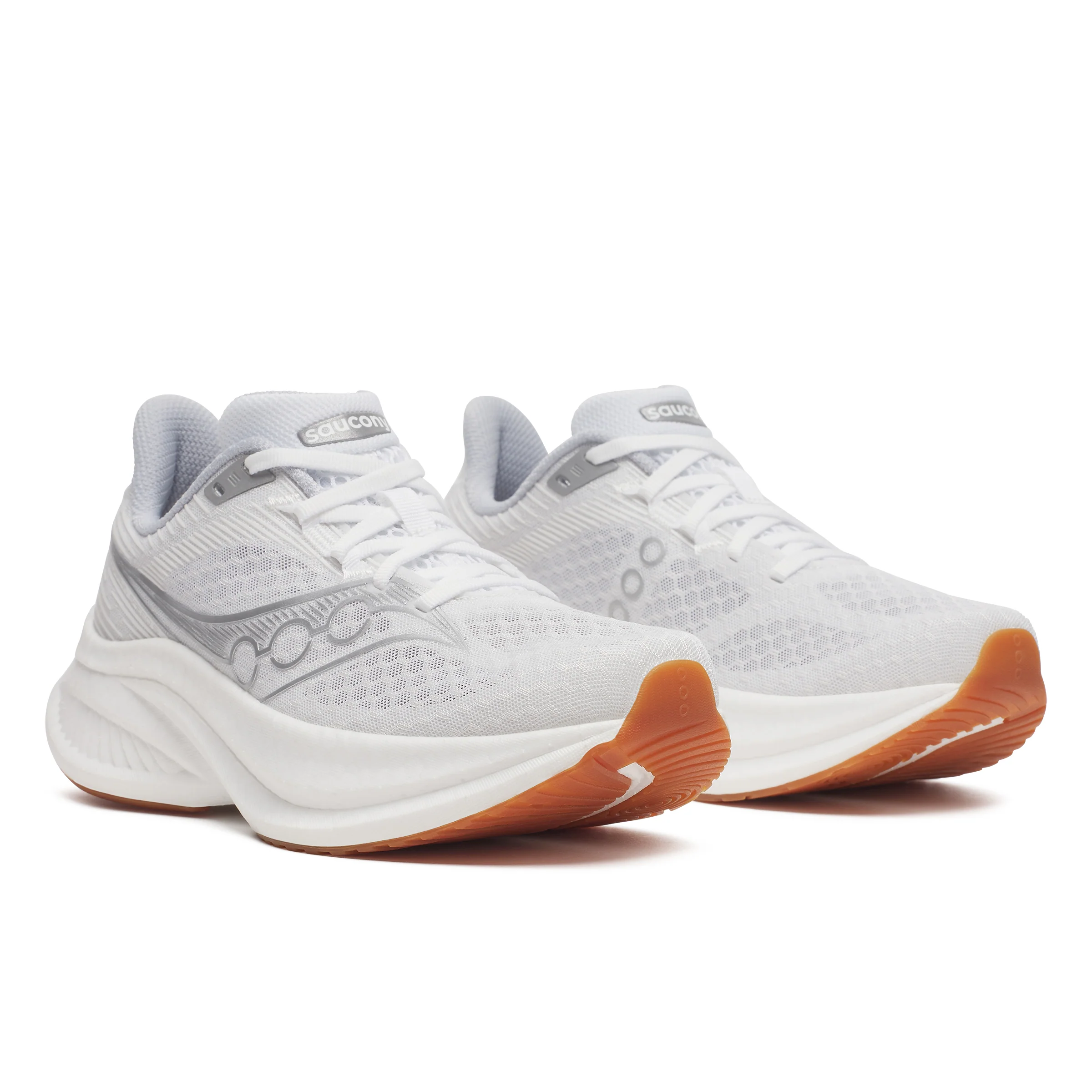 Saucony Womens Endorphin Speed 5 - White/Gum - Neutral - AW25 - Image 3