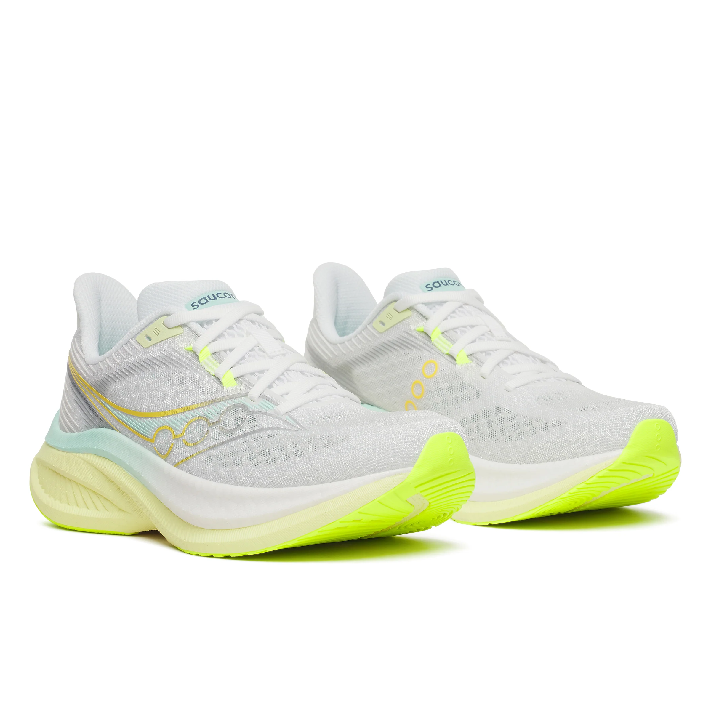Saucony Womens Endorphin Speed 5 - White/Tender - Neutral - SS26 - Image 3