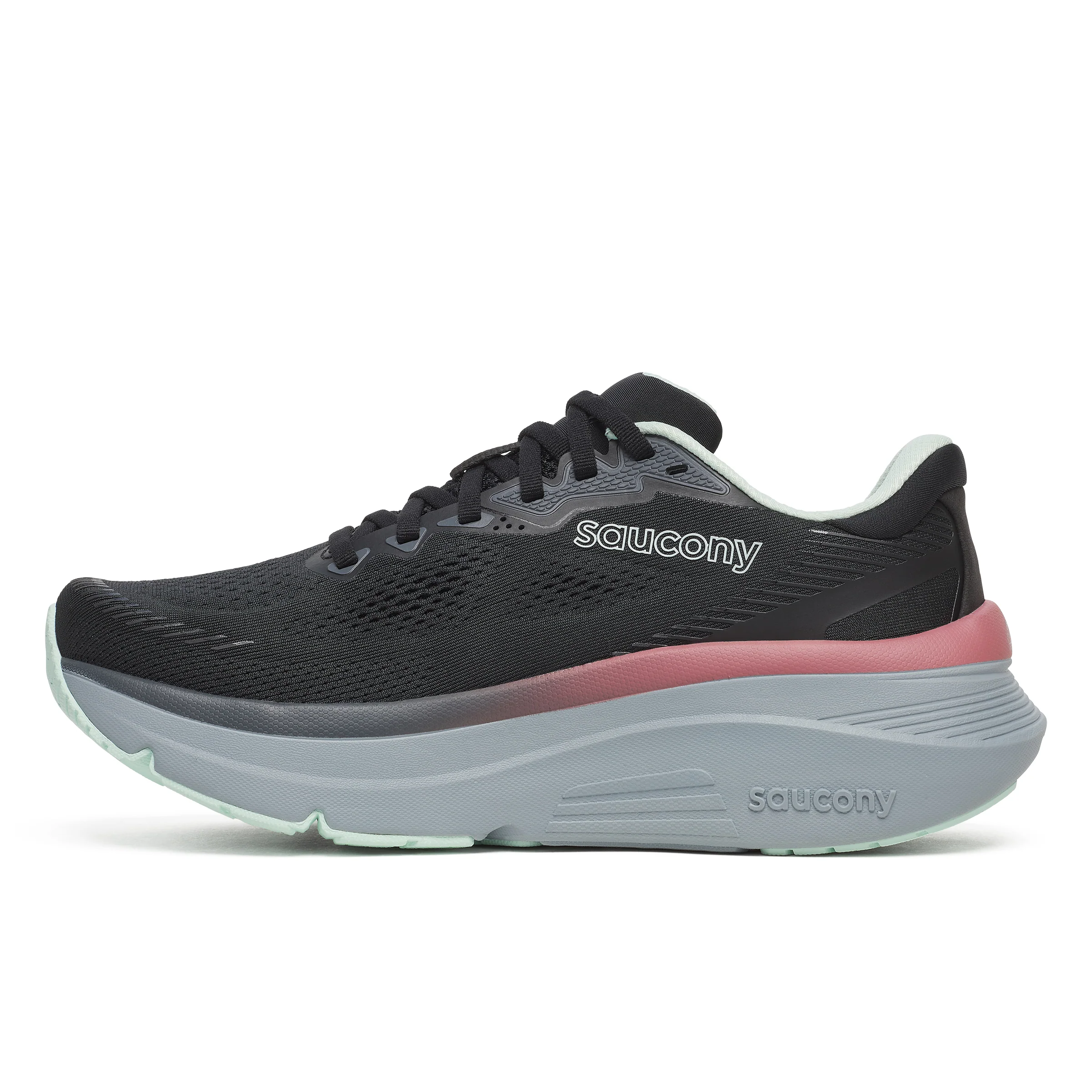 Saucony Womens Guide 19 - Black/Calm - Stability - SS26 - Image 3
