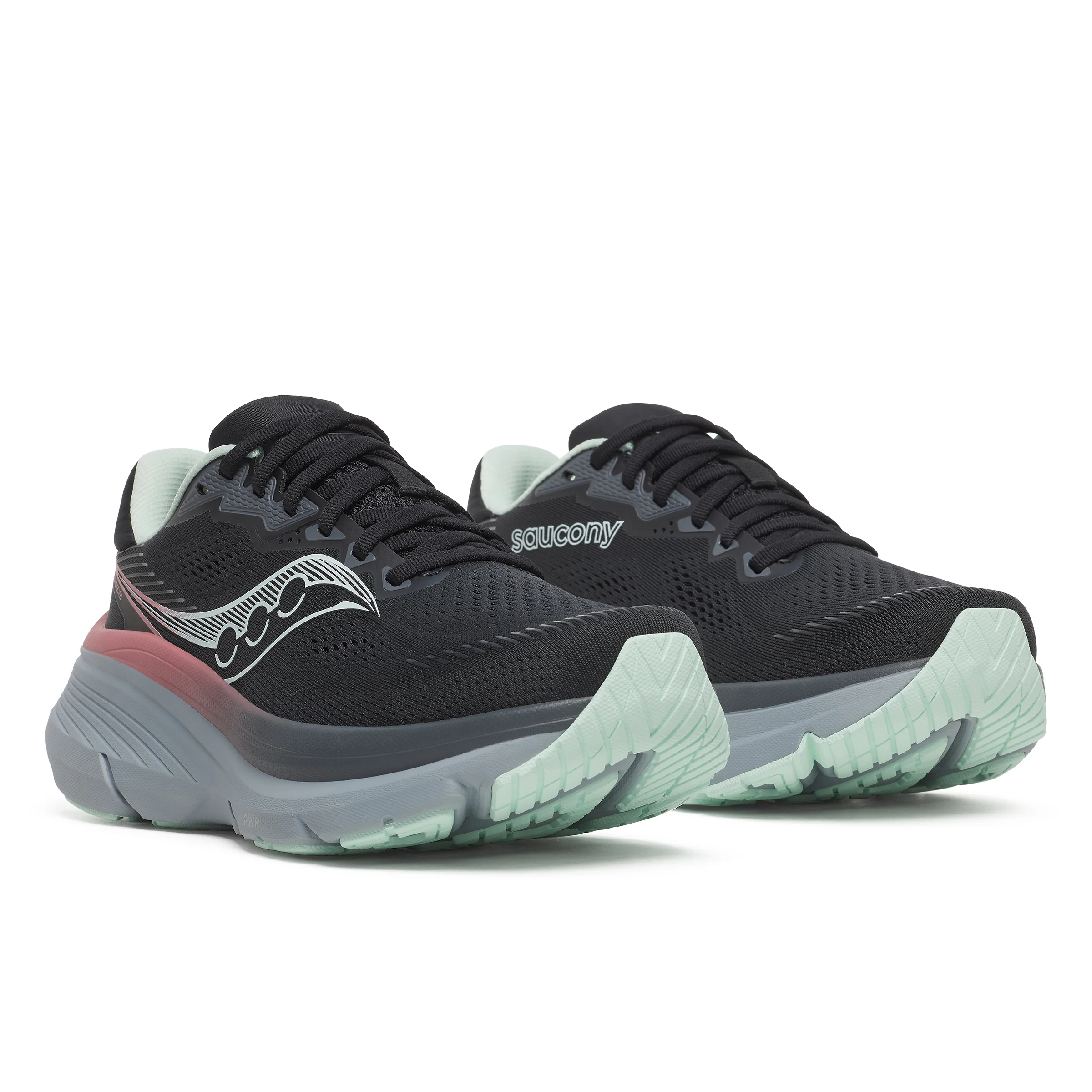 Saucony Womens Guide 19 - Black/Calm - Stability - SS26 - Image 5