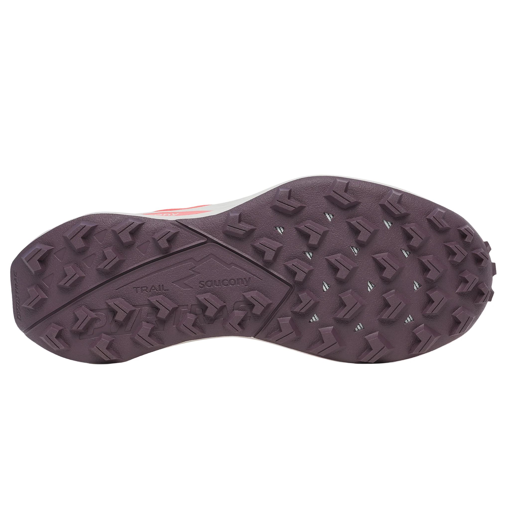 Saucony Womens Peregrine 15 - Coral/Salmon - Trail - AW25 - Image 2