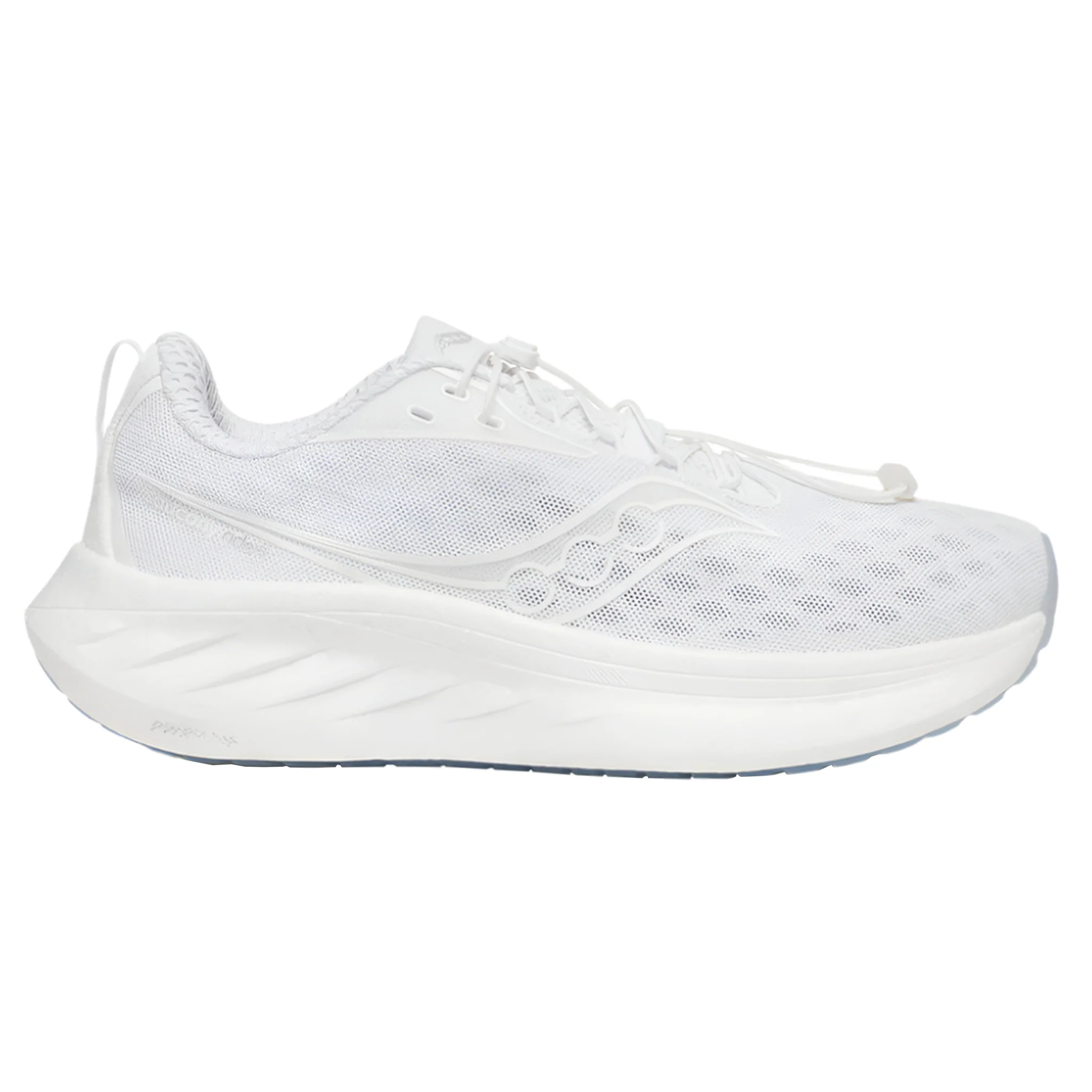 Saucony Womens Ride 18 - Cool White - Neutral - SS25