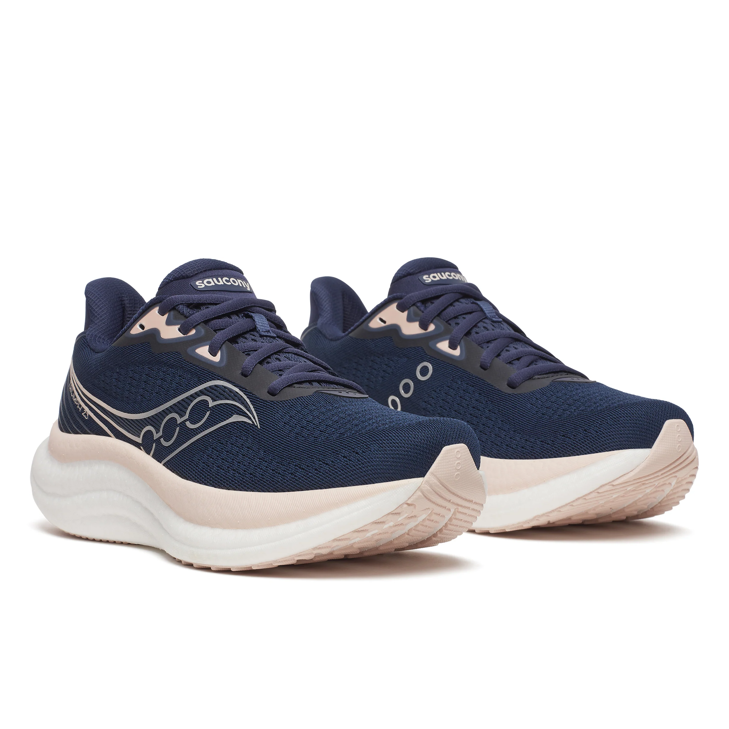 Saucony Womens Triumph 23 - Navy/Cameo - Neutral - AW25 - Image 5
