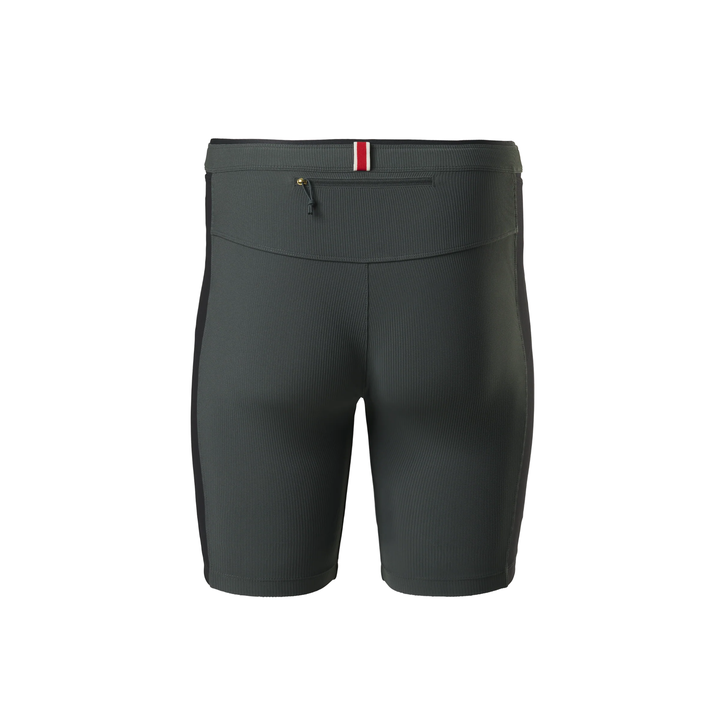 Tracksmith Mens Twilight Half Tights (Lined) - Urban/Black - SS26 - Image 2