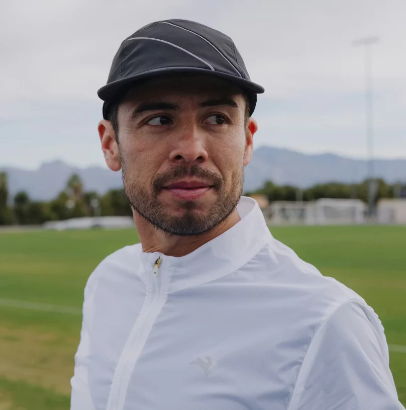 Tracksmith Session Hat - Black/Silver - SS26 - Image 3