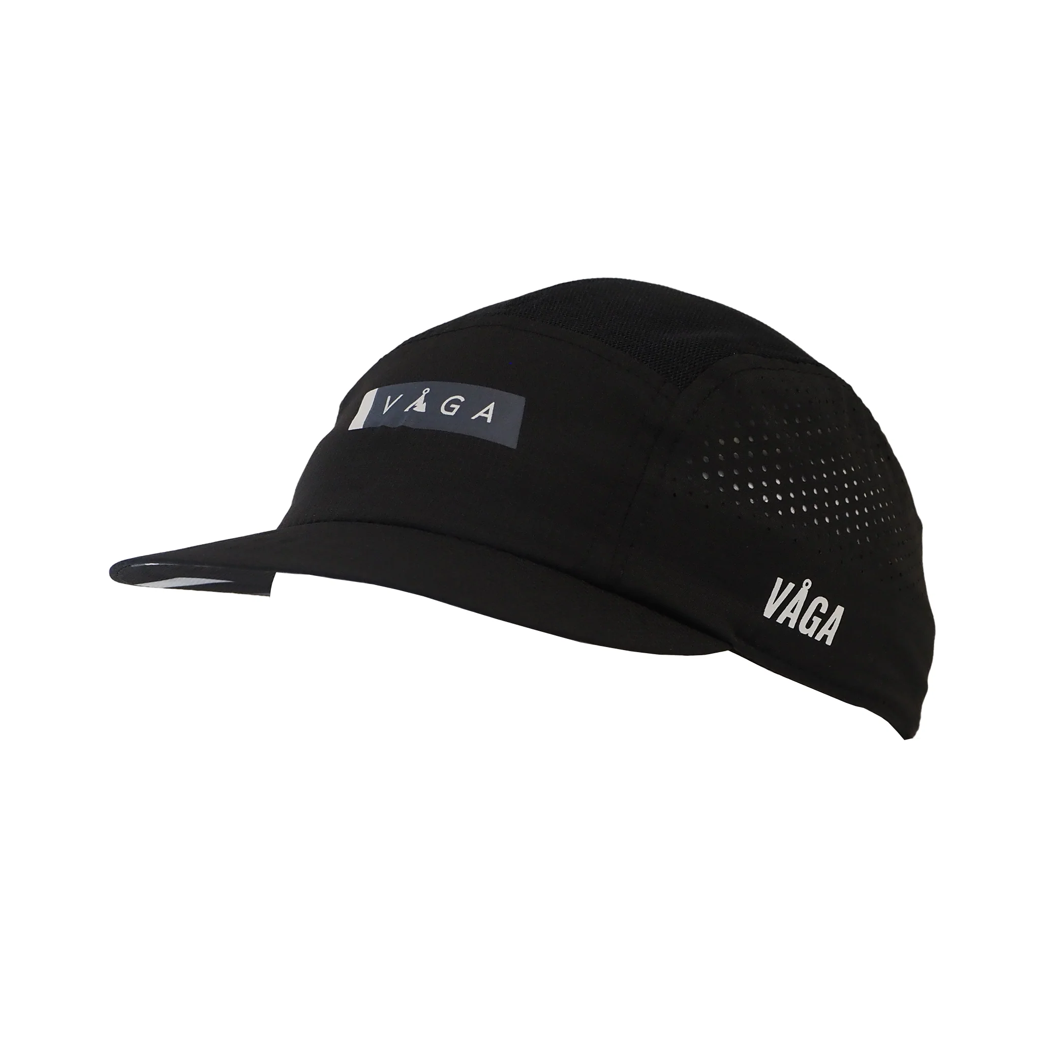 Vaga Feather Racing Cap - Storm Black - AW25