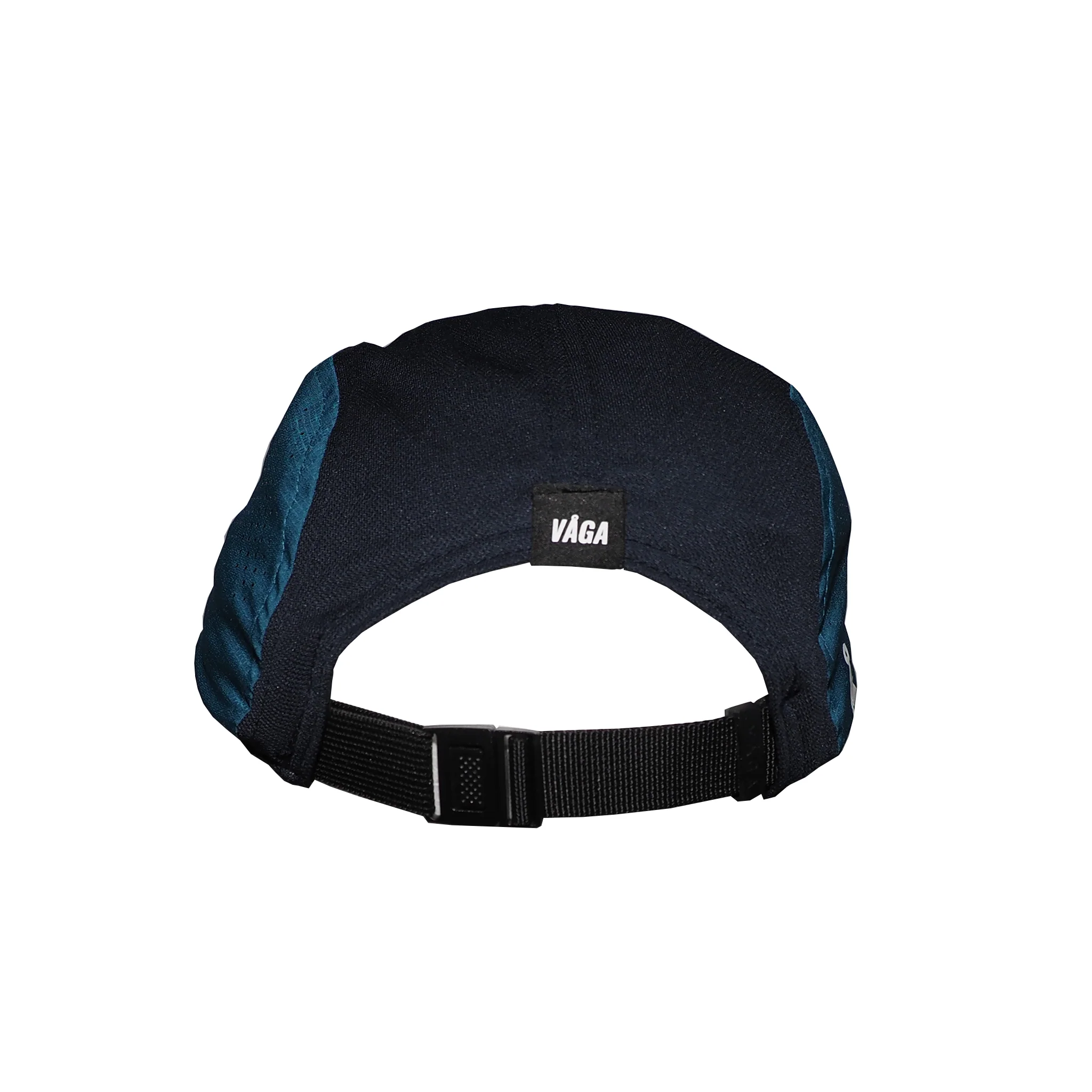 Vaga Feather Racing Cap - Teal/Navy Blue - AW25 - Image 3