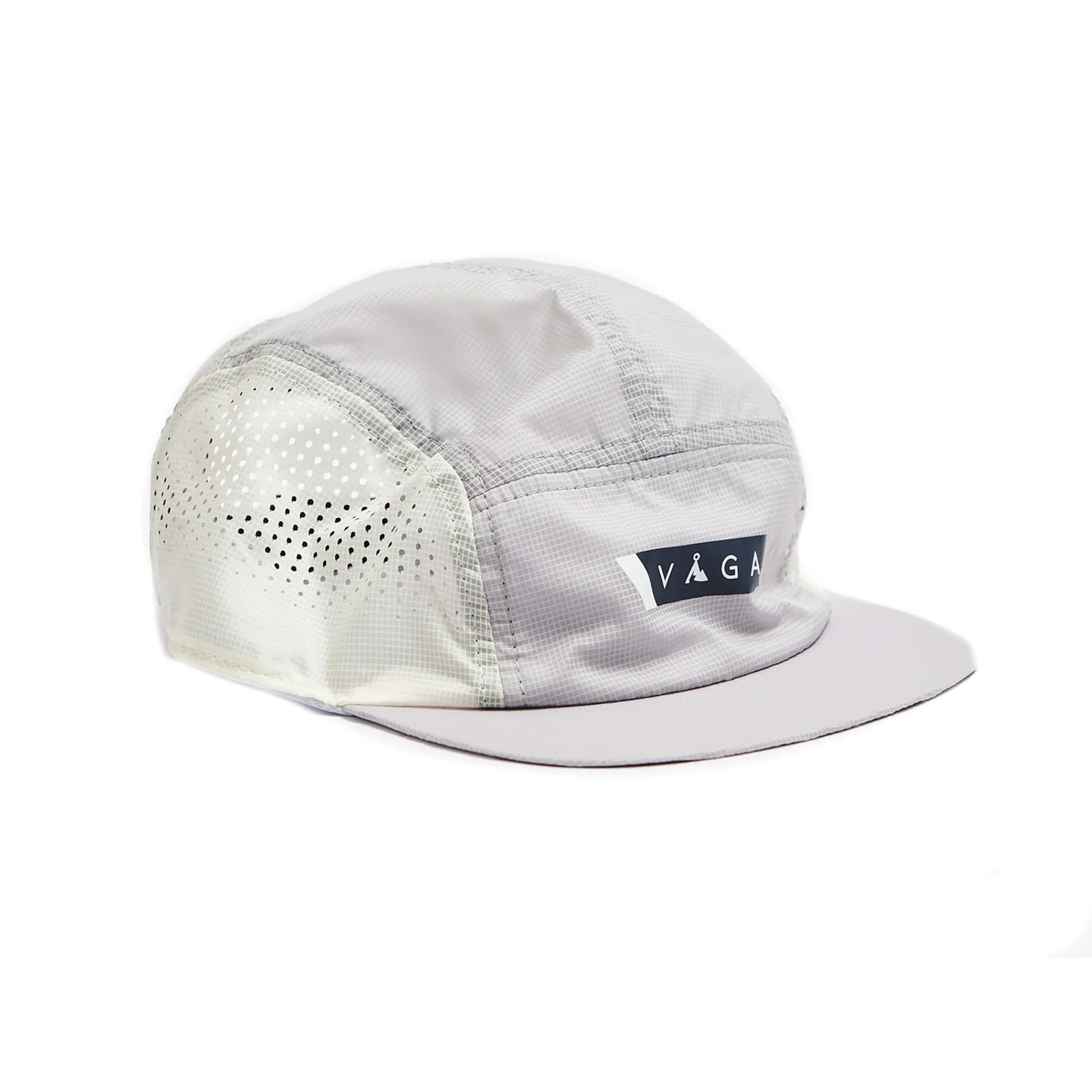Vaga Feather Racing Cap - White/Mist Grey/Black - AW25 - Image 3