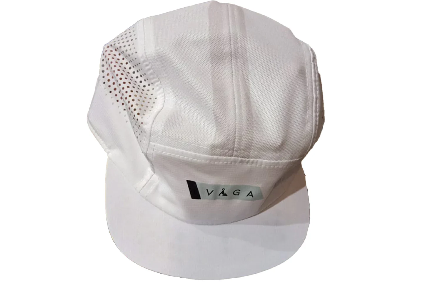 Vaga Feather Racing Cap - White/Mist Grey/Black - AW25 - Image 4