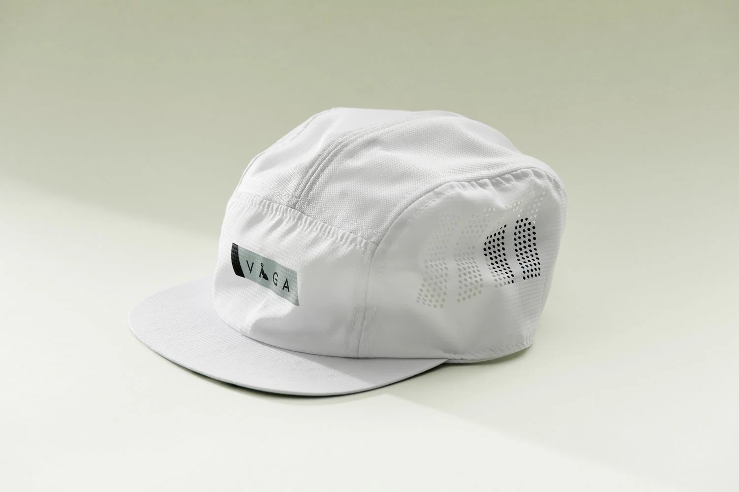 Vaga Feather Racing Cap - White/Mist Grey/Black - AW25 - Image 6