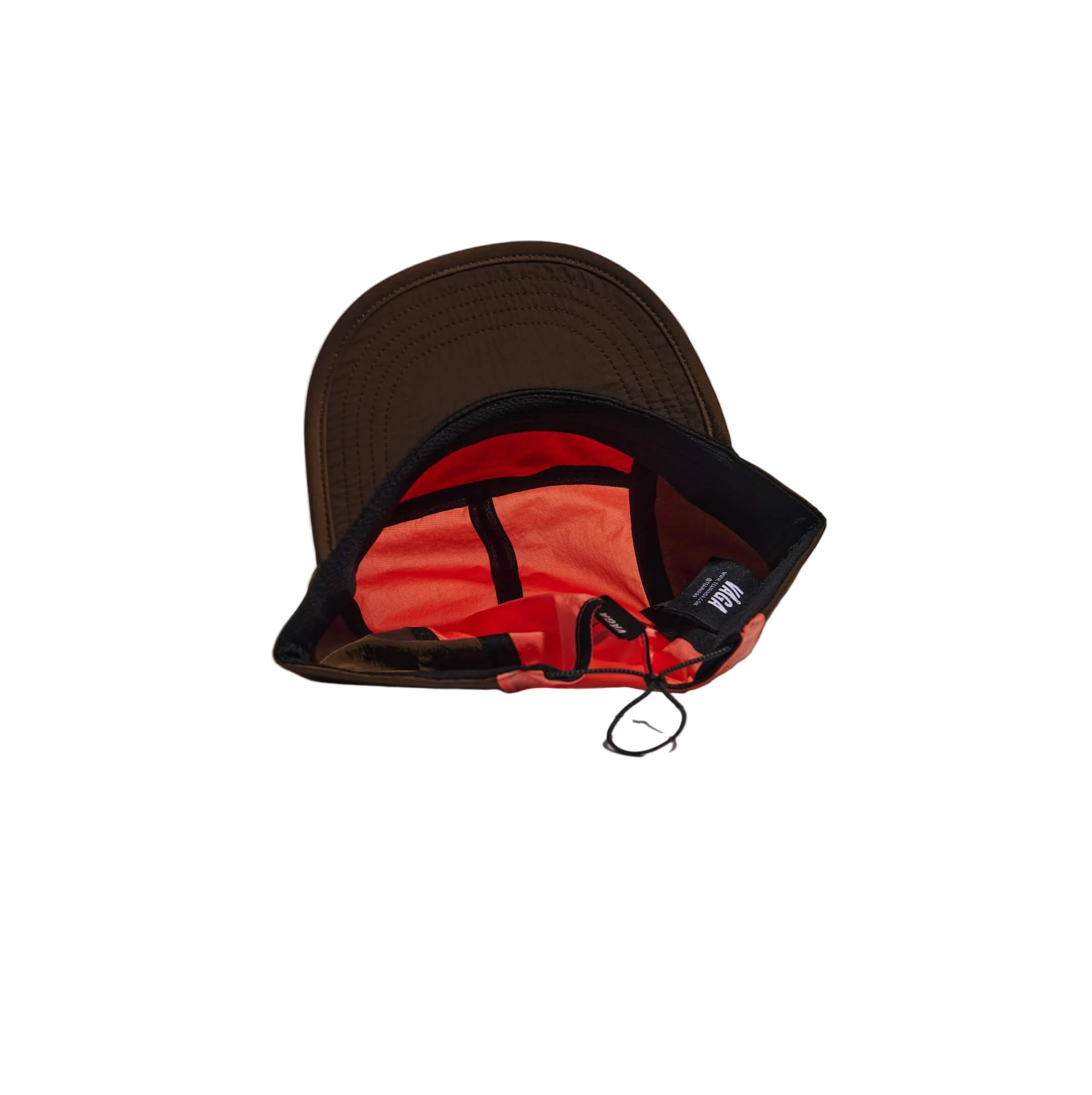 Vaga Pacer Cap - Flame Red/Coral Brown - AW25 - Image 6